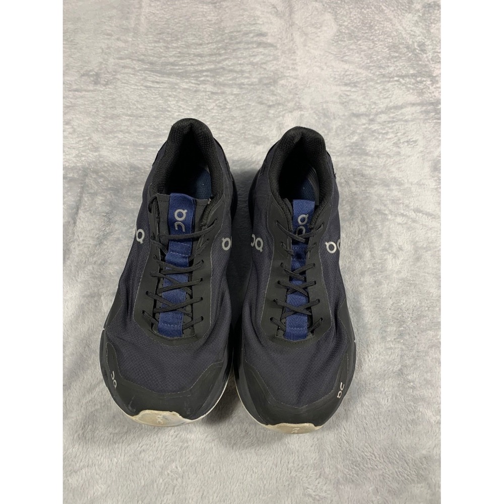 On Cloudflyer 4 Men's Running Shoes Black Navy Blue Sneakers US 8.5